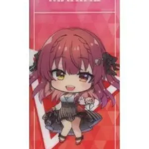 Book Cover Bookmark Hokage Marine Sd Clear Virtual Youtuber Hololive Gigo Campai