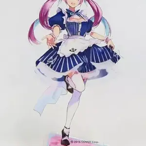 Acrylic Stand Panel Minato Akua Hololive Holol Cooking Lottery Hololo And Cafete