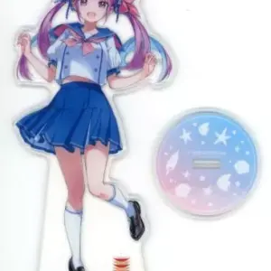 Acrylic Stand Panel Minato Akua Virtual Youtuber Hololive Kappa Sushi Negi U Set