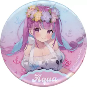 Badge Bin'S Minato Akua Private Clothing Bver. Virtual Youtuber Hololive Umisea