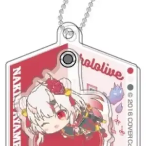 Keychain Hyakki Ayame Hololive Hagumitsu Purapura Acrylic D F/S-M503 from japan