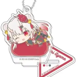 Keychain Hyakki Ayame Hololive Hagumitsu Stand Mini Acrylic D F/S-M503 from japa