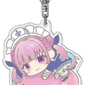 Keychain Minato Akua Acrylic Vol.4 Hololive Hagumitsu F/S-M503 from japan Rare