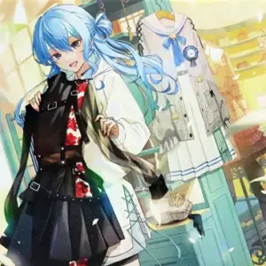 Miscellaneous Goods Hoshigai Suisei Canvas Art Virtual Youtuber Hololive Birthda