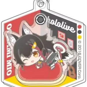Keychain Ogami Mio Purapura Acrylic Virtual Youtuber Hololive Hagumitsu E Box F/