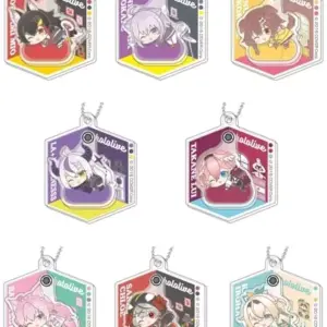 Keychains, Set Of 8 Types, Purapura Acrylic Keychain Virtual Youtuber Hololive H