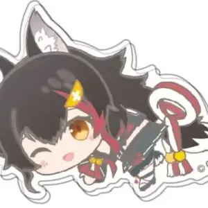 Miscellaneous Goods 01.Okami Mio Character Clip Hagumitsu Vol.5 Virtual Youtuber
