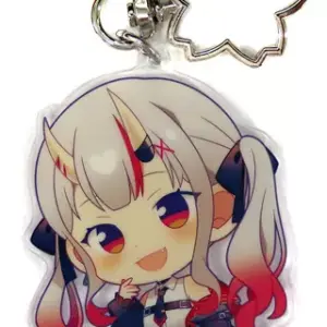 Keychain Hyakki Ayame Opening Mouth Virtual Youtuber Hololive Birthday Commemora
