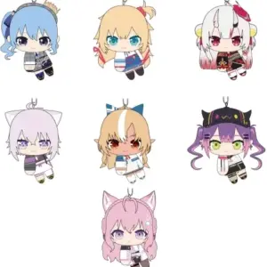 Keychains, All 7 Types Set, Hololive Production, Tete-Kore 3 F/S-M503 from japan
