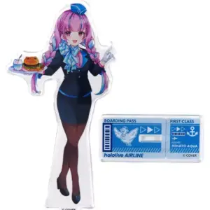 Acrylic Stand Panel Minato Akua Virtual Youtuber Hololivecity Hololive Airline F