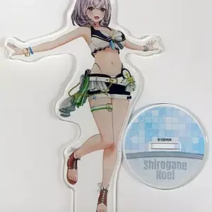 Acrylic Stand Panel Silver Noel 3D Summer Splash Party Ver. Virtual Youtuber Hol