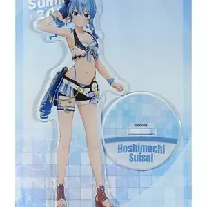 Acrylic Stand Panel Hoshigai Suisei 3D Summer Splash Party Ver. Virtual Youtuber