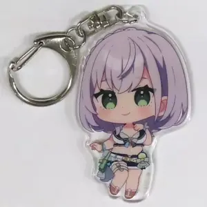 Keychain Shirogin Noel Virtual Youtuber Hololive Summer 2023 Mini Character Acry