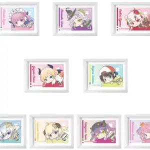 Set Of 9 Miscellaneous Goods Hololive Hagumitsu Art Frame Collection D.Box F/S-M