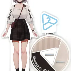 Acrylic Stand Panel Silver Noel Casual Clothing Costume Hololive Closet Virtual