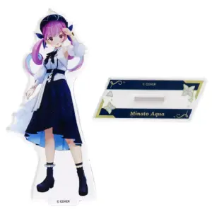 Acrylic Stand Panel Minato Akua 3D Blue Journey Costume Ver. Virtual Youtuber Ho