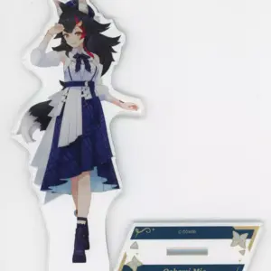 Acrylic Stand Panel Ogami Mio 3D Blue Journey Costume Ver. Virtual Youtuber Holo
