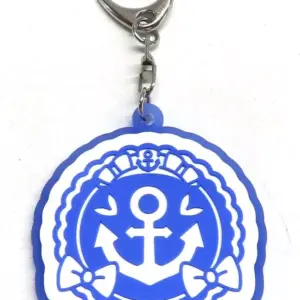 Keychain Minato Akua Holo Emblem Rubber Virtual Youtuber Live F/S-M503 from japa