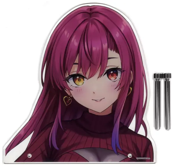 Acrylic Stand Panel Hokel Marine Date Clothes Outfit Big Face A Virtual Youtuber