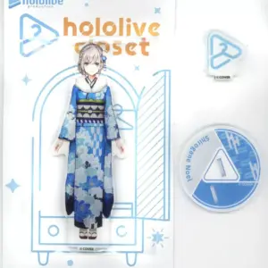 Acrylic Stand Panel Silver Noelyear'S Costume Hololive Closet Virtual Youtuber C