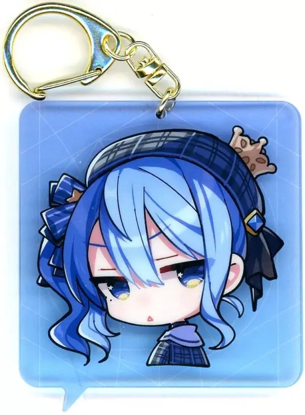 Keychain Hoshigai Suisei Virtual Youtuber Hololive Holoearth Random Acrylic Vol.