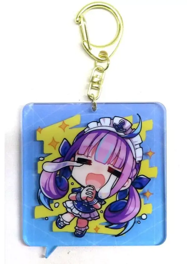 Keychain Minato Akua Virtual Youtuber Hololive Holoearth Random Acrylic Vol.1 C1