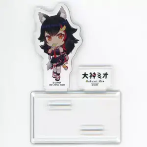 Acrylic Stand Panel Ogami Mio Kyun Chara Ichibankuji Hololive Vol.4 Award F/S-M5