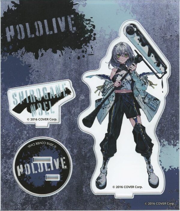 Acrylic Stand Panel Silver Noel Virtual Youtuber Hololive Aeon Black Friday F/S-