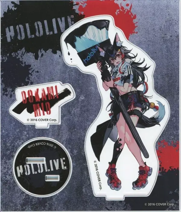 Acrylic Stand Panel Ogami Mio Virtual Youtuber Hololive Aeon Black Friday F/S-M5