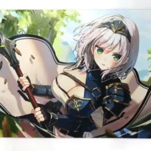 Miscellaneous Goods Shirogin Noel Rubber Mat Virtual Youtuber Hololive 4Th Anniv