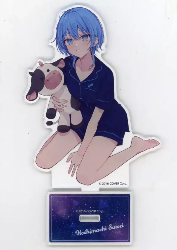 Acrylic Stand Panel Hoshigai Suisei B/Pajamas Virtual Youtuber Hololive Gyukaku