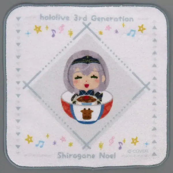 Towel, Tenugui, Silver Noel, Hand Virtual Youtuber, 3Rd Generation Hololive, Ira