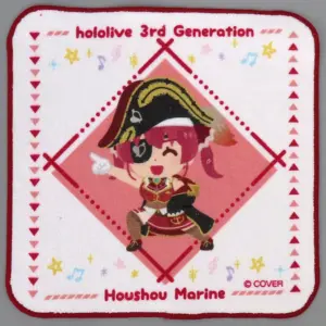 Towels, Tenugui, Hokkei Marine, Hand Towel, Virtual Youtuber, 3Rd Generation Hol