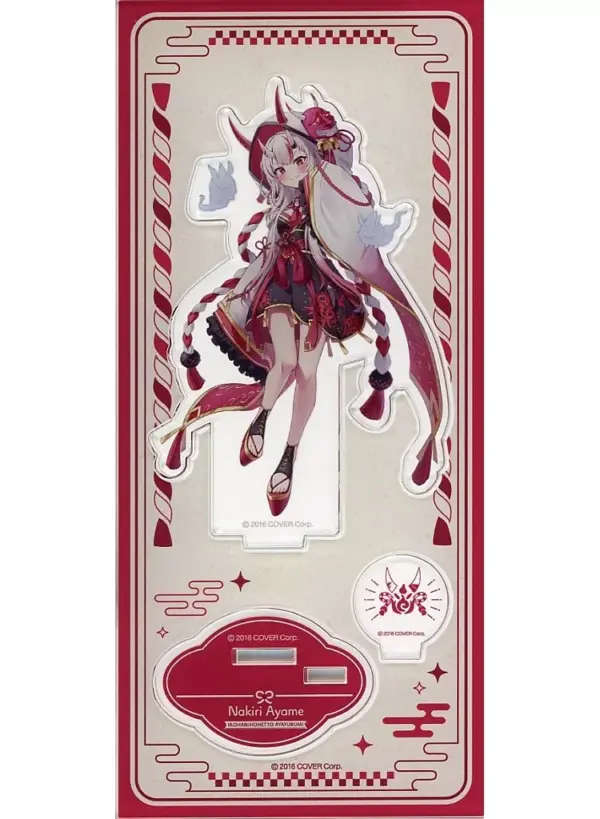 Acrylic Stand Panel Hyakki Ayame Iroha Nihohetto Ayafubumi Virtual Youtuber Holo