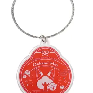 Keychain Ogami Mio Acrylic Iroha Nihohetto Ayafubumi Virtual Youtuber Hololive F