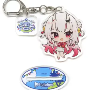 Keychain Hyakki Ayame Mini Character Acrylic Stand Virtual Youtuber Hololive Sup