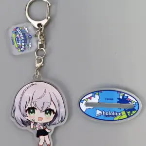 Keychain Noel Silver Mini Character Acrylic Stand Virtual Youtuber Hololive Supe