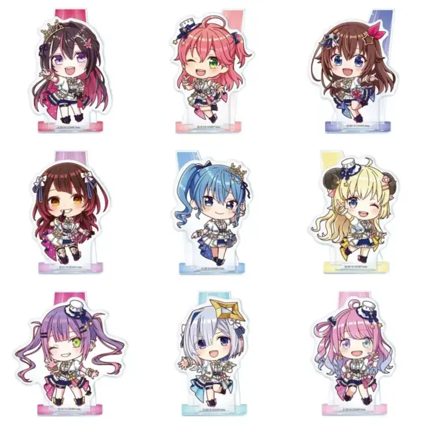 Acrylic Stand Panels Set Of 9 Types Hololive Bright Parade1 F/S-M503 from japan
