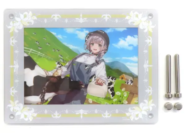 Photo Frame Album Shirogin Noel Postcard Virtual Youtuber Hololive Birthday Comm
