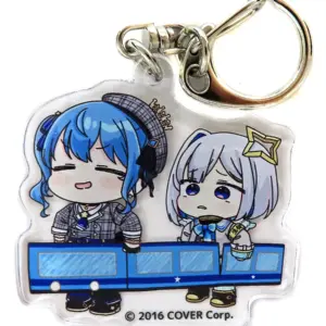 Keychain Hoshigai Suisei Amane Kanata Acrylic Hologra Virtual Youtuber Hololab F