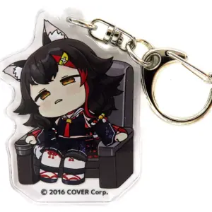 Keychain Ogami Mio Acrylic Hologra Virtual Youtuber Hololab F/S-M503 from japan