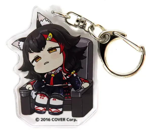 Keychain Ogami Mio Acrylic Hologra Virtual Youtuber Hololab F/S-M503 from japan