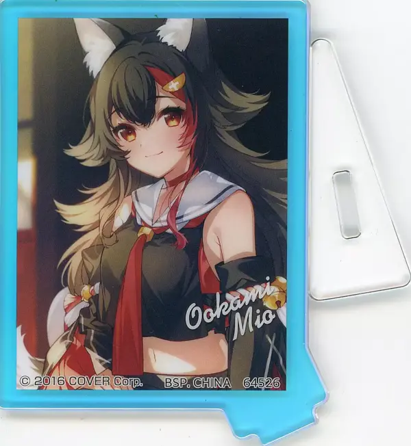 Acrylic Stand Panel Ogami Mio Aurora Ichibankuji Hololive Art Collection Prize A