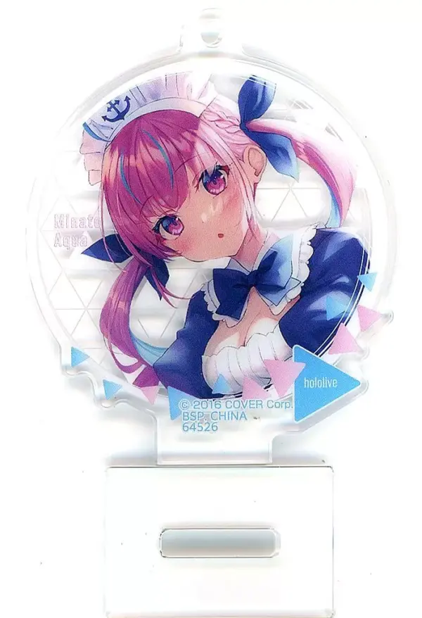 Acrylic Stand Panel Minato Akua 2Way Ichibankuji Hololive Art Collection B Prize
