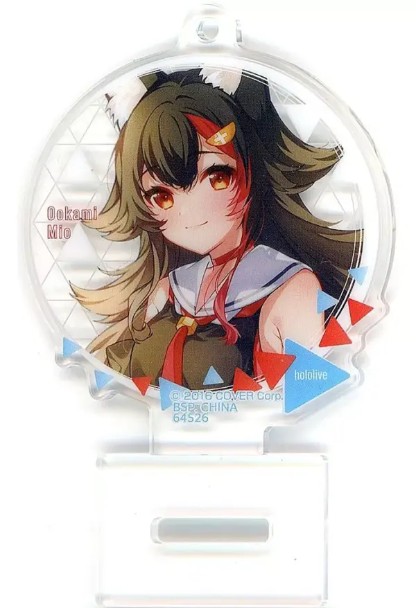 Acrylic Stand Panel Ogami Mio 2Way Ichibankuji Hololive Art Collection B Prize F