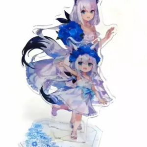 Acrylic Stand Panel Shirokami Fubuki Virtual Youtuber Hololive Ogami Mio Fubumio