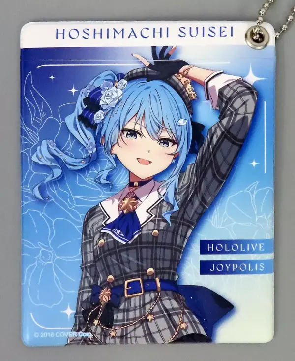 Wallet Pass Case Hoshigai Suise Virtual Youtuber Hololive Joypolis Fancy Party P