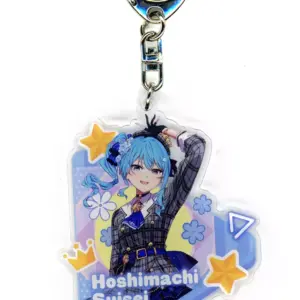 Keychain Hoshigai Suisei Trading Acrylic Virtual Youtuber Hololive Joypolis Fanc