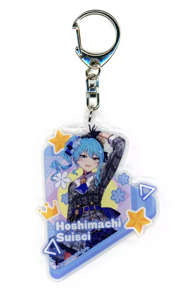 Keychain Hoshigai Suisei Trading Acrylic Virtual Youtuber Hololive Joypolis Fanc
