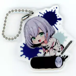 Keychain Noel Silver Virtual Youtuber Hololive Aeon Black Friday Trading Acrylic